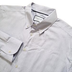 Charles Tyrwhitt Non Iron Slim Fit 17/43 Light Purple Check Long Sleeve Shirt